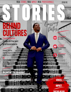 Stories Behind Cultures Magazine – Issue 01